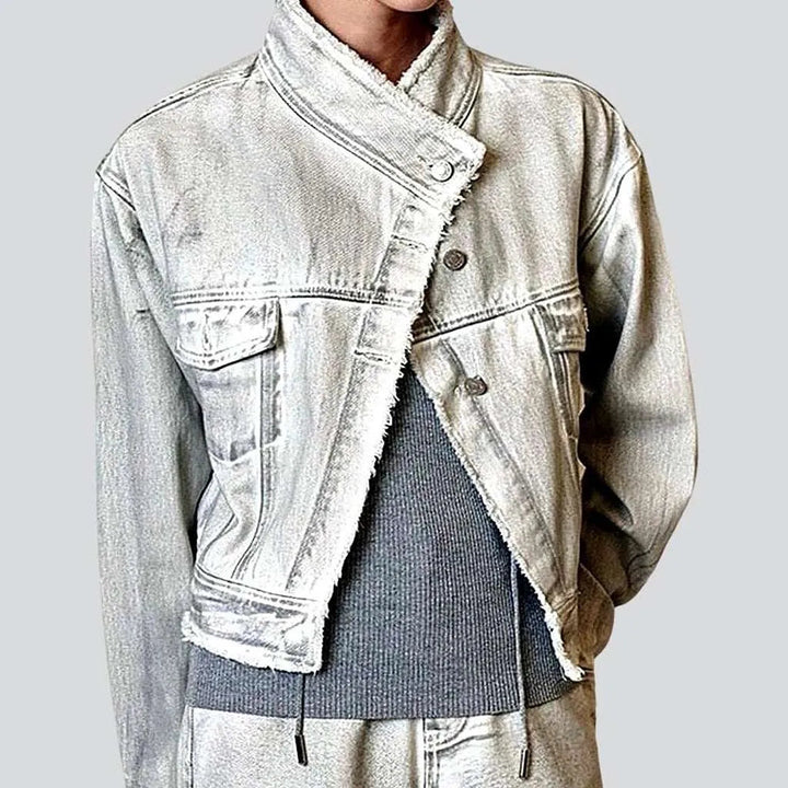 Distressed vintage jeans jacket | Jeans4you.shop