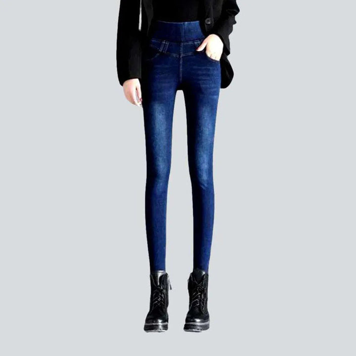 Stonewashed women's casual jeans | Jeans4you.shop