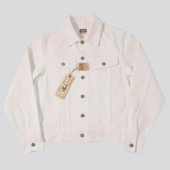 Oversized selvedge jeans jacket